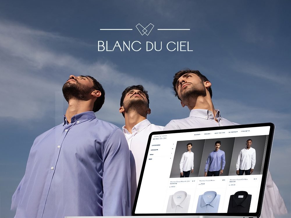 Blanc du Ciel - E-commerce Chemises Homme