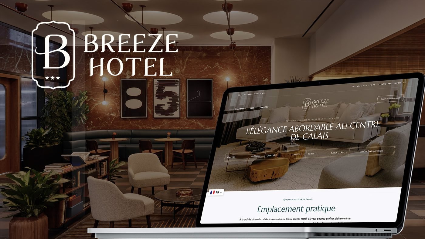 Breeze Hotel - Site Hôtelier & Branding, visuel 5
