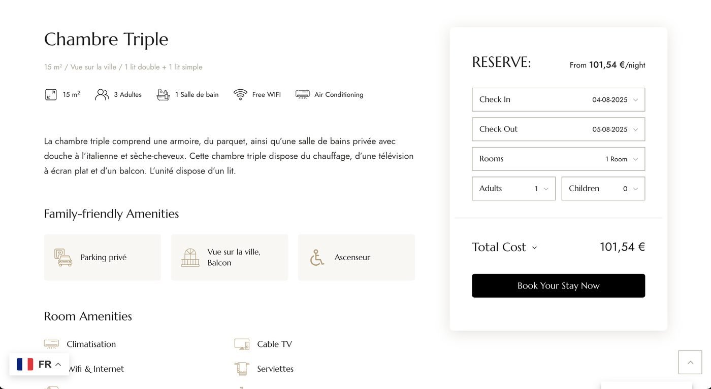 Breeze Hotel - Site Hôtelier & Branding, visuel 8