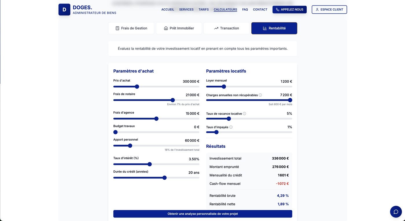 Doges - Administrateur de Biens & Gestion Locative, visuel 3