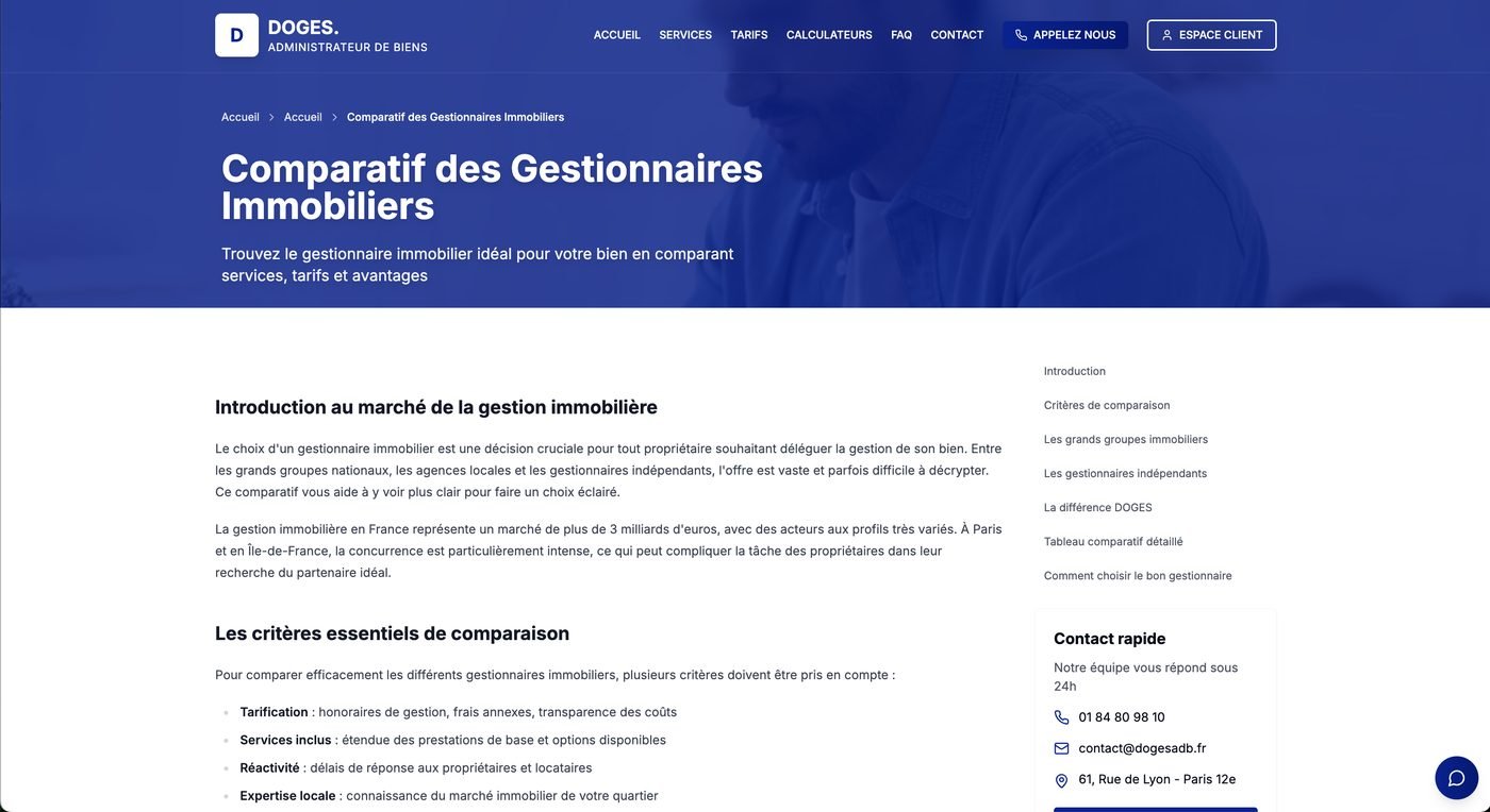 Doges - Administrateur de Biens & Gestion Locative, visuel 7