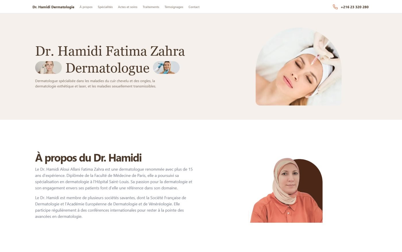 Dr. Hamidi Fatima Zahra - Cabinet de Dermatologie, visuel 1