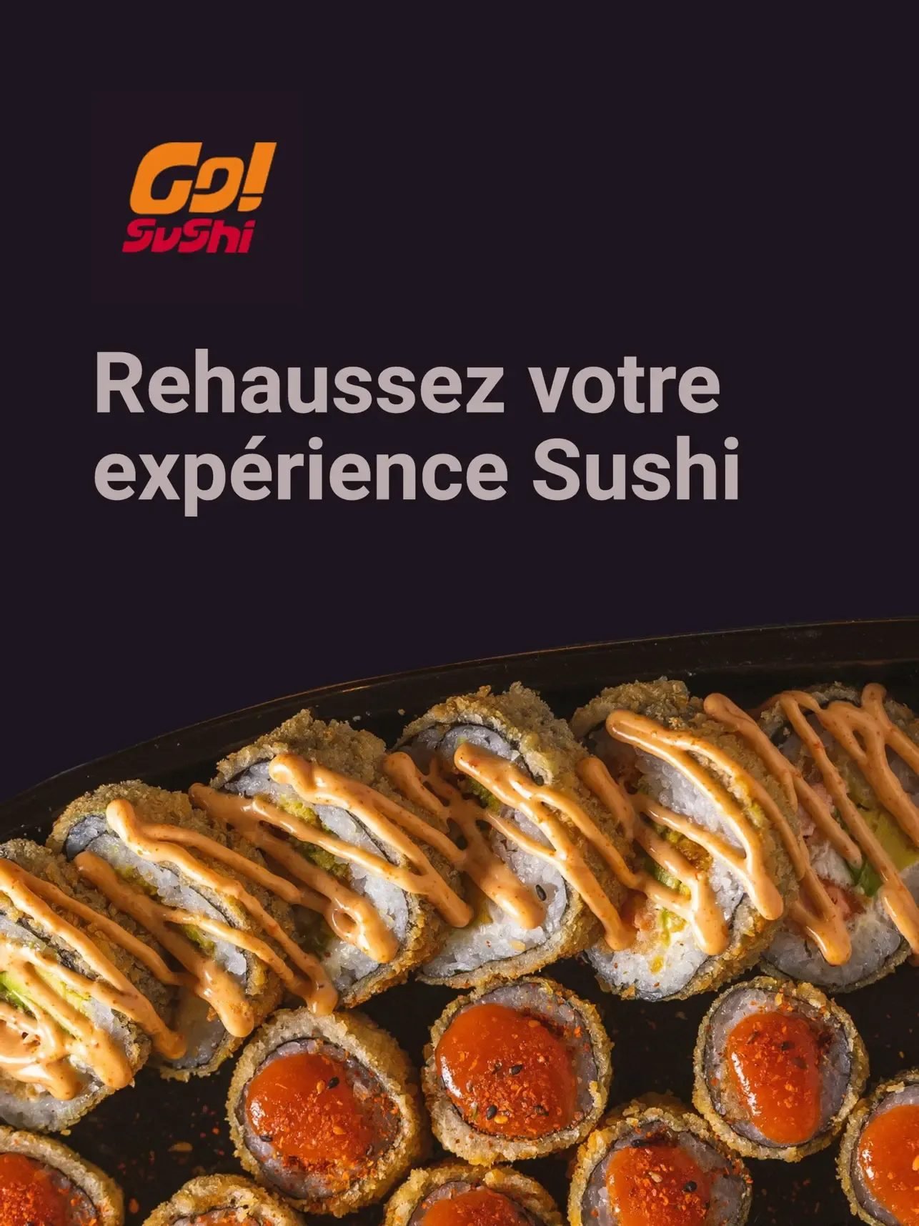 Go! Sushi - Système de Livraison de Sushi, visuel 2