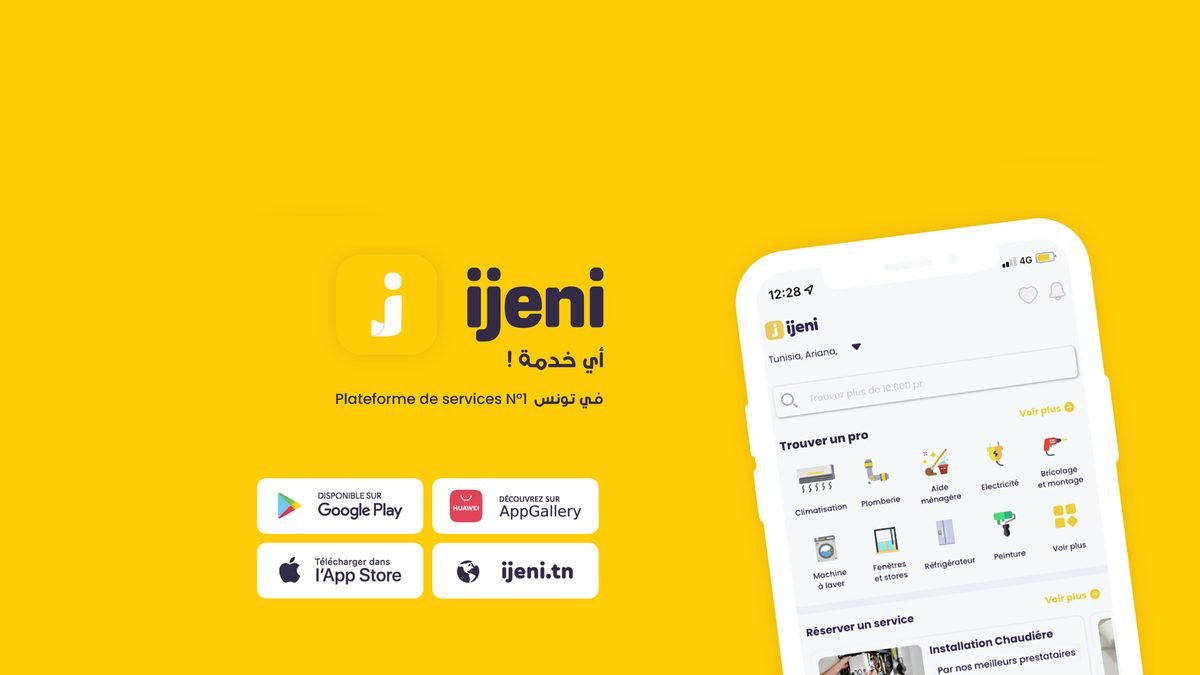 ijeni - Marketplace de Services N°1 en Tunisie