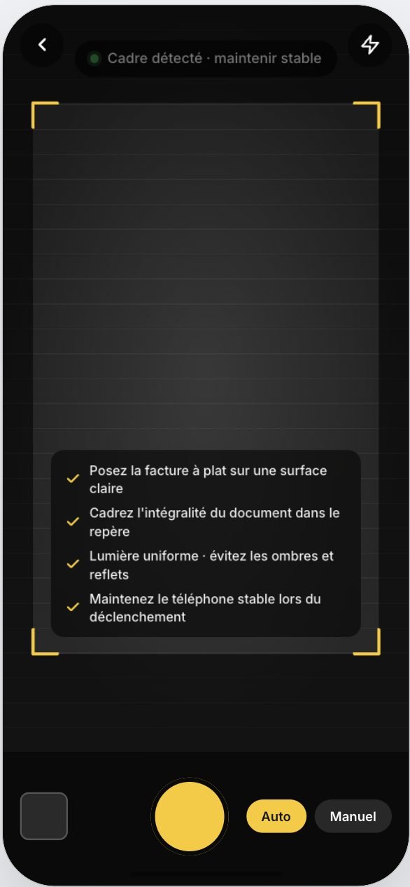 Kamioun : Reconnaissance de factures par IA (OCR), visuel 2