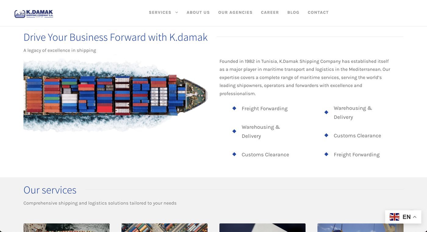 Kdamak Shipping - Services Maritimes, visuel 2