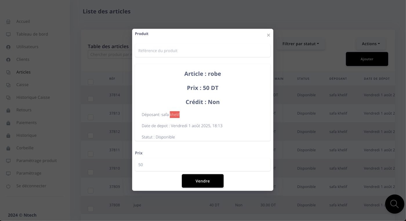 LadyTroc - Plateforme SaaS E-commerce, visuel 2