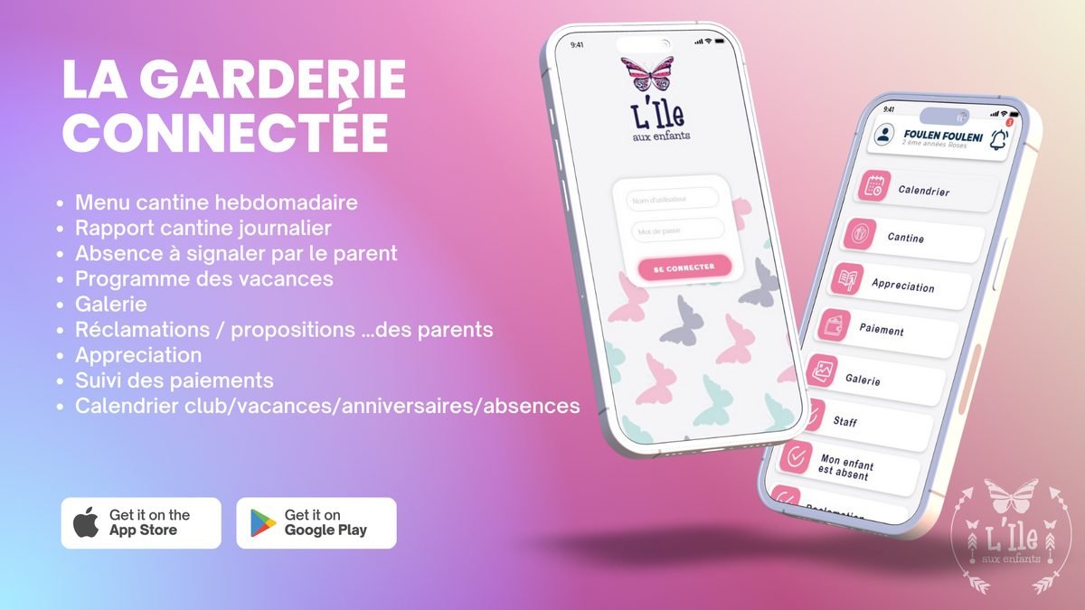 L'Île aux Enfants - Garderie Connectée
