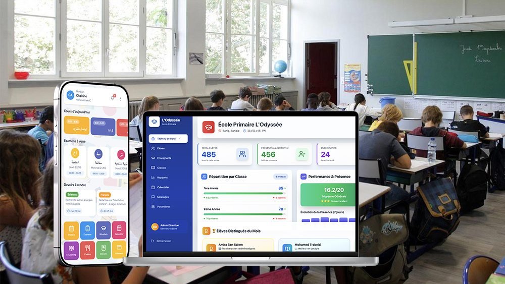 Odyssée - Système de Gestion Scolaire