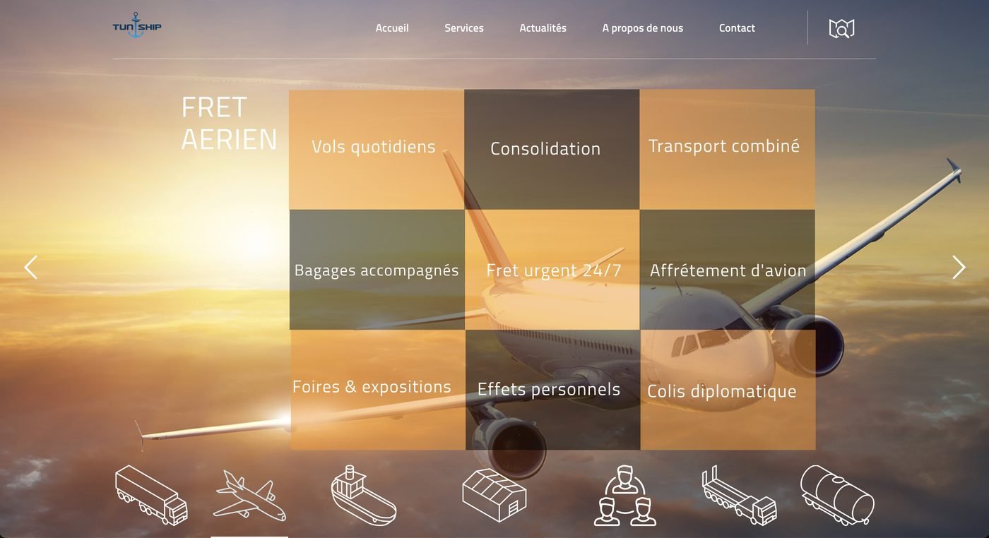 Tuniship - Plateforme Logistique Maritime, visuel 1