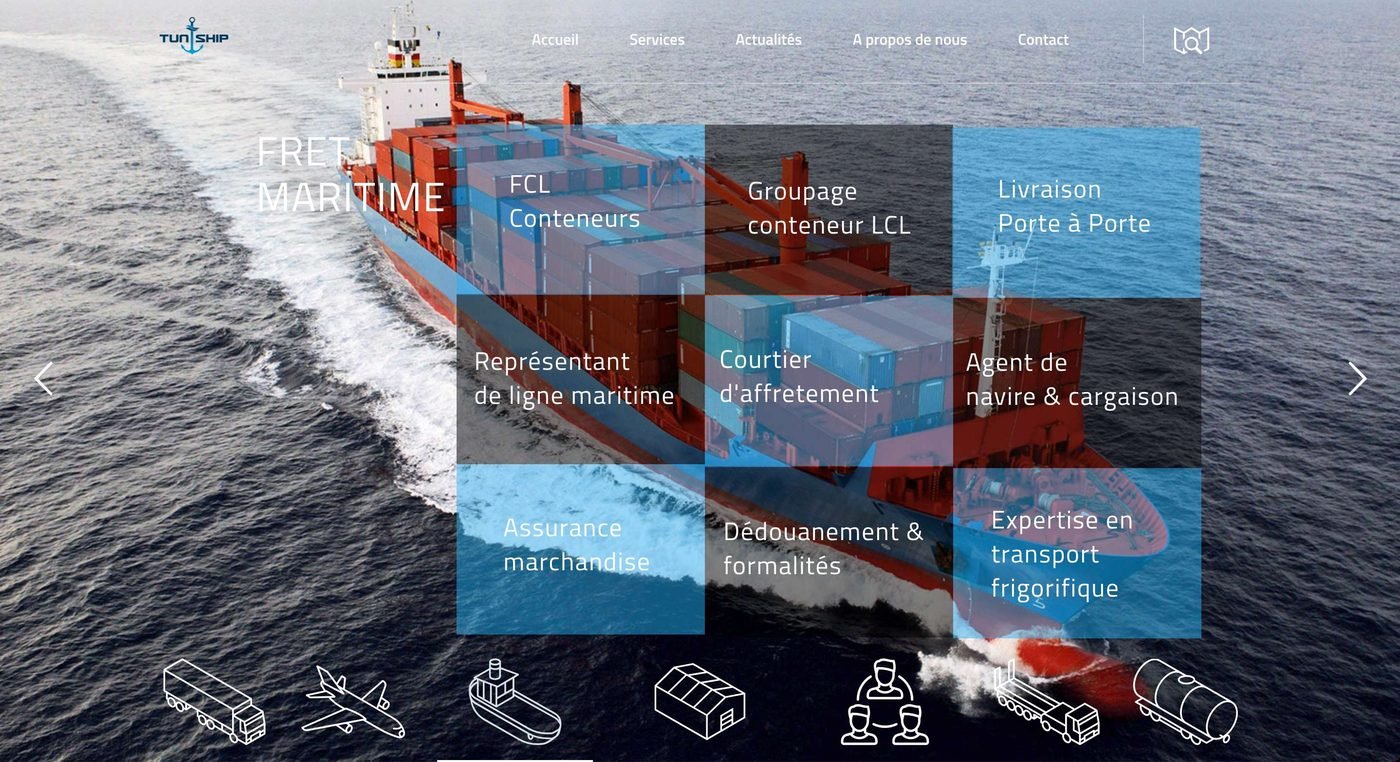 Tuniship - Plateforme Logistique Maritime, visuel 3